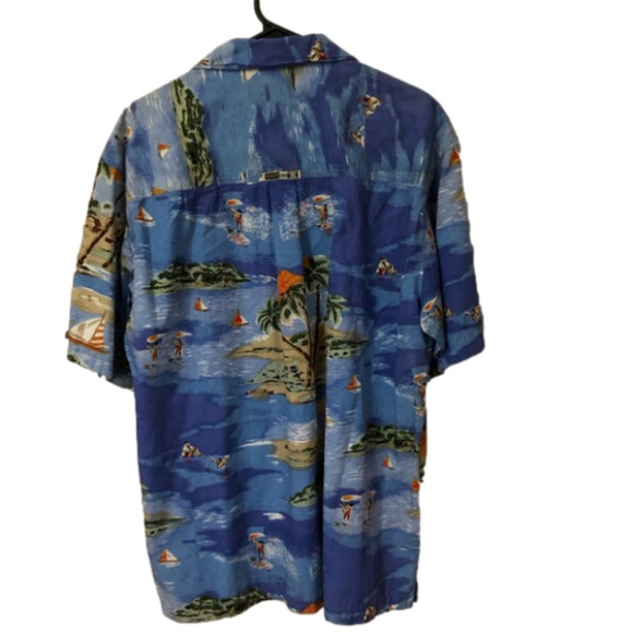 Hawaiian Surfer Oversized Shirt Large - Picture 4 of 7